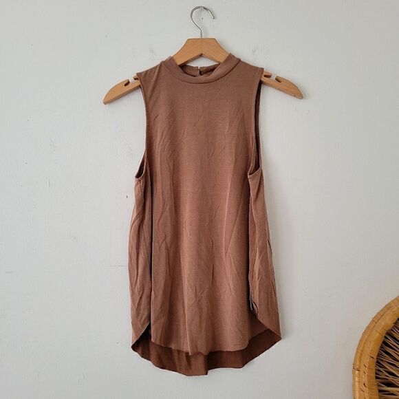 American Eagle Soft & Sexy Sueded Tank Modal Brown XS - Picture 1 of 8